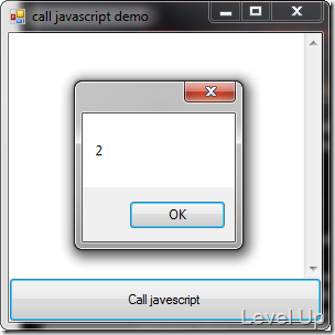 [C#][JavaScript]Interop Between WinForm and Web Page JavaScript (Part 2) - Dynamically Inject and Invoke JavaScript