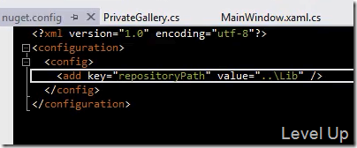 Specify  Nugetrsquo;s packages folder location