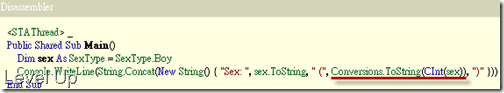 [VB.NET]Notes on String Handling for Enum Types