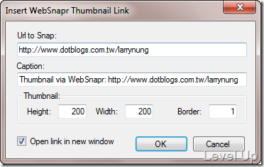 [WLW]WebSnapr Plugin