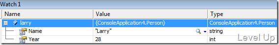 [C#]Customize Debugger Watch Messages with DebuggerDisplayAttribute