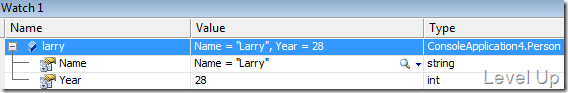 [C#]Customize Debugger Watch Messages with DebuggerDisplayAttribute