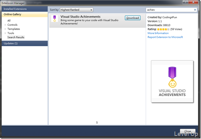 [Visual Studio]Introduce Visual Studio Achievements