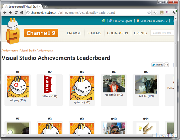 [Visual Studio]Introduce Visual Studio Achievements