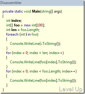 [C#]Effective C# Item 11: Prefer foreach Loops