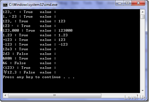 [VB.NET]IsNumeric()'s bug?!