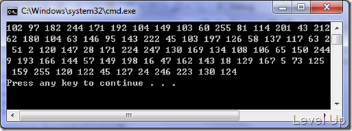 [C#]RNGCryptoServiceProvider Random Number Generator