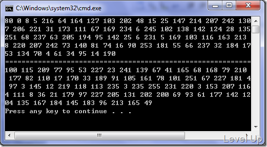 [C#]RNGCryptoServiceProvider Random Number Generator