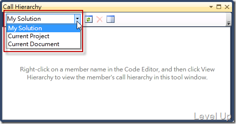 [Visual Studio]Visual Studio 2010 New Feature - Call Hierarchy