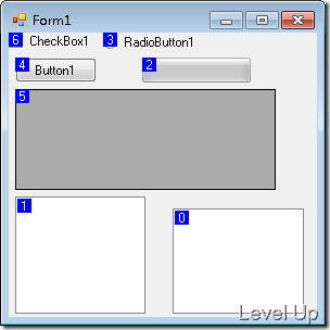 [VB.NET]Get a Control's Z-Order with ControlCollection.GetChildIndex