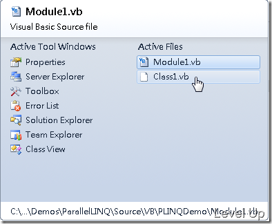 [Visual Studio]Enable the Page Preview Switcher in Visual Studio 2010