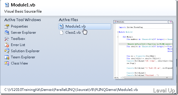 [Visual Studio]Enable the Page Preview Switcher in Visual Studio 2010