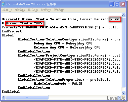 [Visual Studio]Add Solution Files for Different Visual Studio Versions to a Project