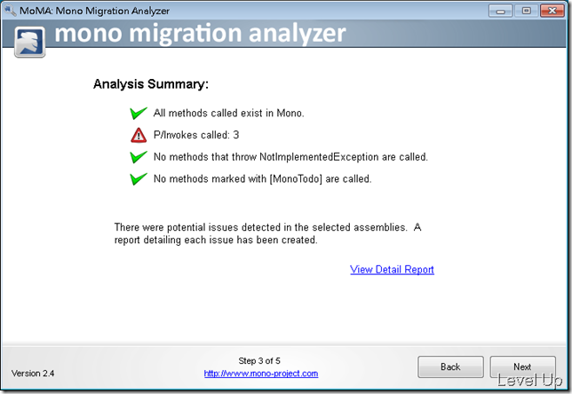 [.Net Resource]Mono Migration Analyzer (MoMA)