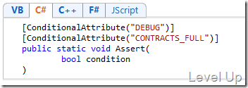 .NET 4.0 New Feature - Code Contracts (Part 3) Contract.Assert & Contract.Assume