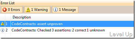 .NET 4.0 New Feature - Code Contracts (Part 3) Contract.Assert & Contract.Assume