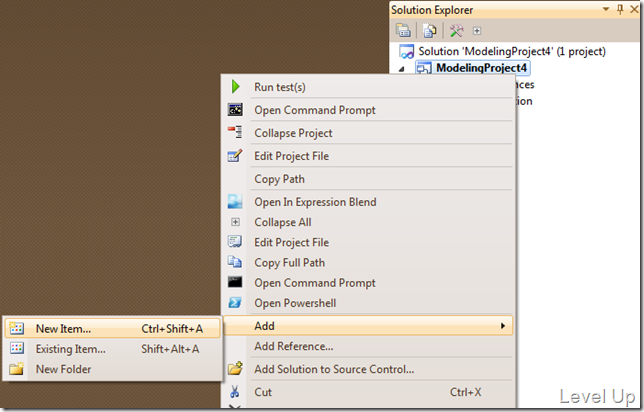 A First Look at UML Modeling in Visual Studio 2010