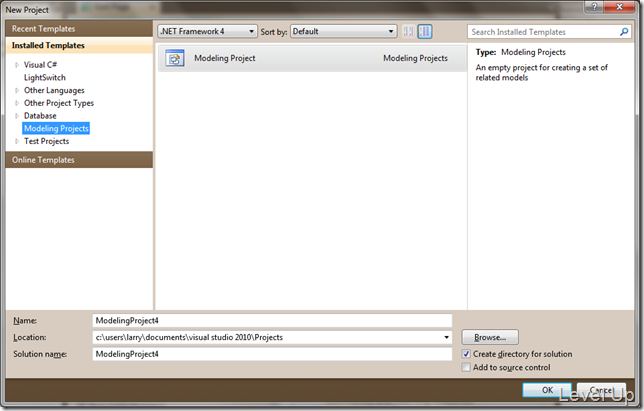 A First Look at UML Modeling in Visual Studio 2010