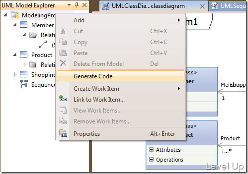 A First Look at UML Modeling in Visual Studio 2010