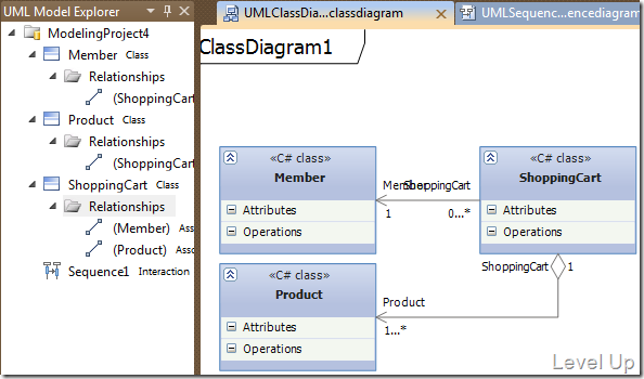 A First Look at UML Modeling in Visual Studio 2010