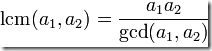 [C#][VB.NET]Greatest Common Divisor & Least Common Multiple
