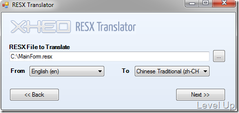 [Software][.NET Resource]Quickly Generate Multilingual Resource Files with XHEO RESX Translator