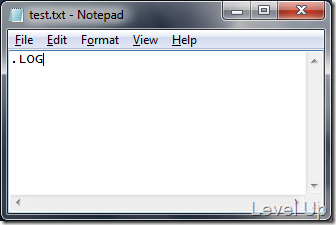 [Software]Notepad's .LOG feature