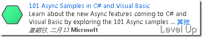 [.NET Resource]101 Async Sample in C# and Visual Basic