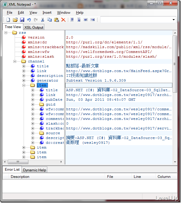 [C#]Reading RSS Data