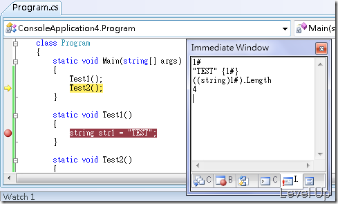 [C#][Visual Studio]Debug With Object ID
