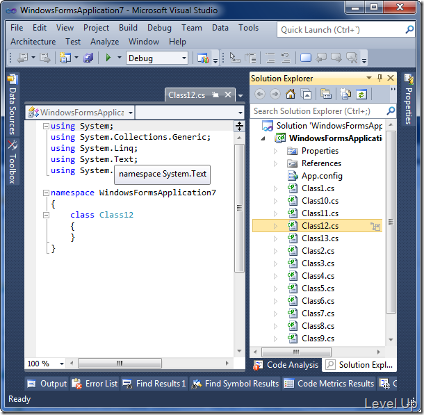 [Visual Studio]Visual Studio 2011 Preview File preview's Issue