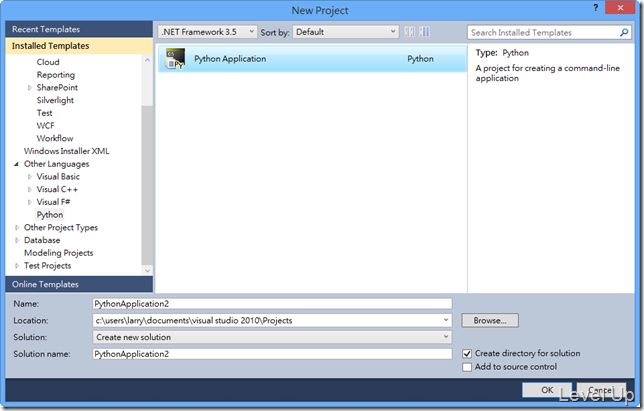 [IronPython]Installing and Configuring the IronPython Development Environment
