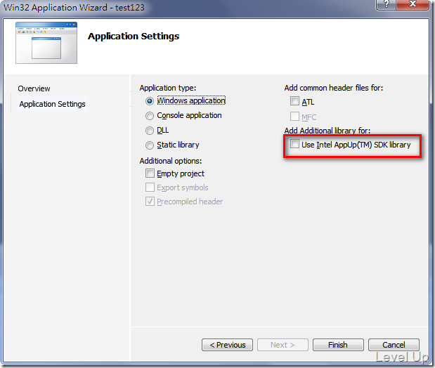 [IADP]C++ Intel AppUp Application Develop Process