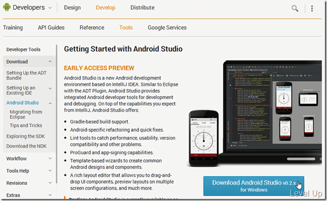 Prepare android development environment with Android Studio