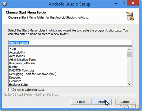 Prepare android development environment with Android Studio