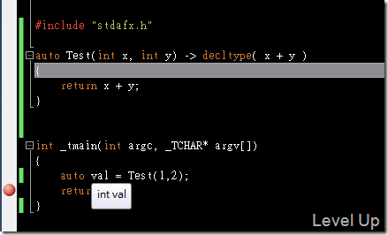 [C++][Visual Studio]Visual studio 2010 C++0x new feature: decltype