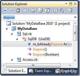 [Visual Studio]Visual Studio 2011 Preview New Feature - Improved Solution Explorer