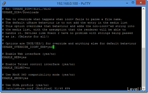 [NetTV Mod][sh4twbox]Install and Start ushare to Add DLNA Support to the NetTV Box