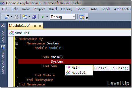 [Visual Studio]VB 11.0 New Feature - Namespace Global