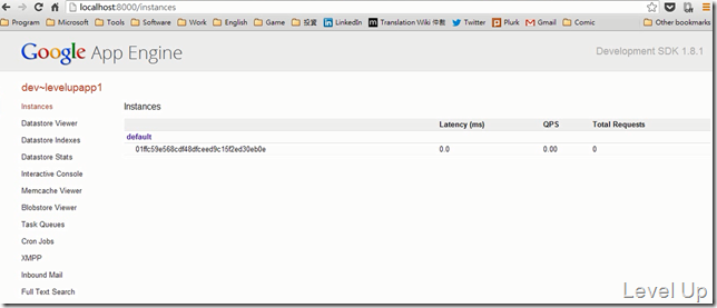 Run Google App Engine's application with dev_appserver.py