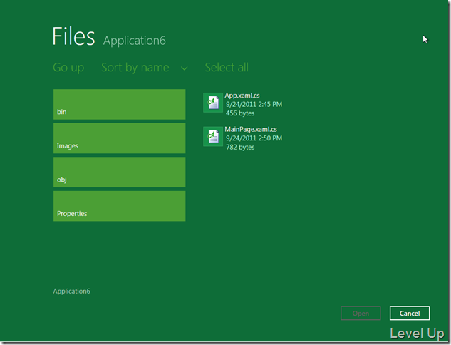 [WinRT][C#]Windows.Storage.Pickers.FileOpenPicker