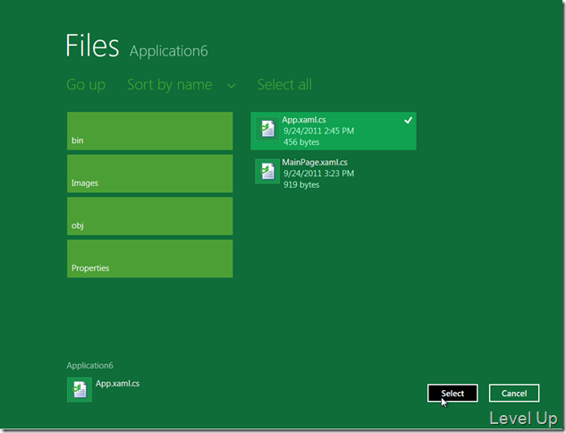 [WinRT][C#]Windows.Storage.Pickers.FileOpenPicker