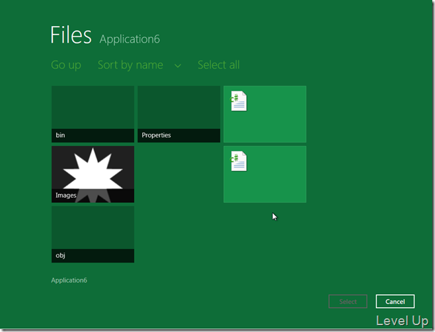 [WinRT][C#]Windows.Storage.Pickers.FileOpenPicker