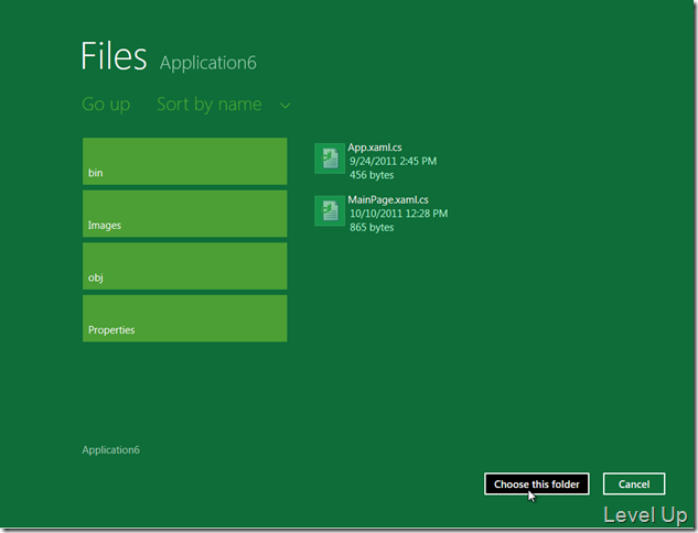 [WinRT][C#]Windows.Storage.Pickers.FolderPicker
