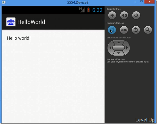 Create your first android app with eclipse