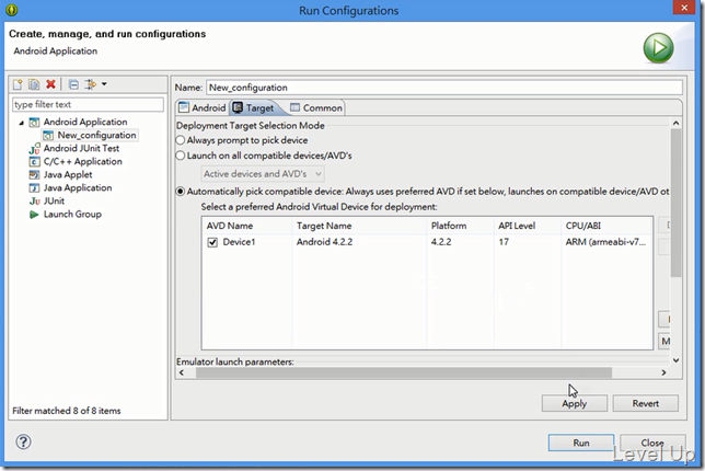 Create your first android app with eclipse