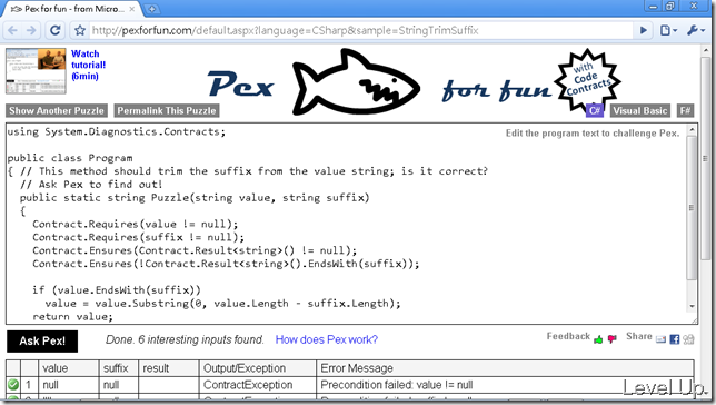 .NET 4.0 New Feature - Code Contracts (Part 1) Concepts and Introduction