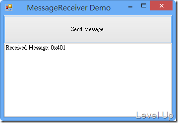 [C#]How to Specify a Window ClassName to Receive Window Messages in a .NET App