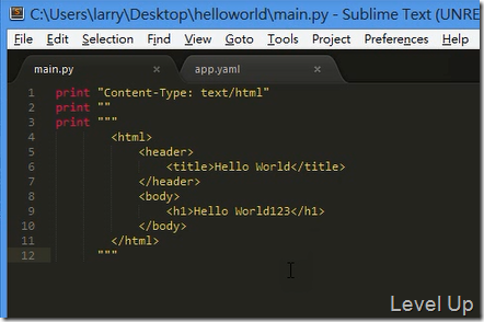 GAE's webapp_webapp2 framework