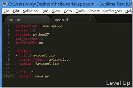 GAE's webapp_webapp2 framework